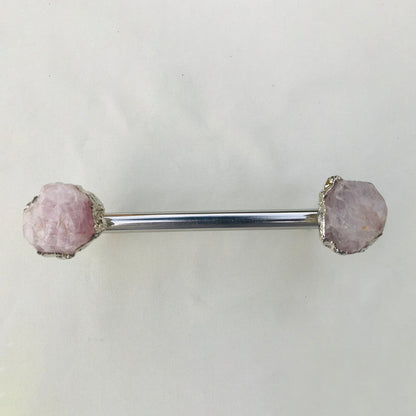 Set of 4 - Cabinet/Door/Drawer/Kitchen Handle and Pull - Rose Quartz/Agate stainless steel handles