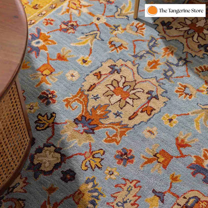 Handcrafted Rug/Carpet | Pure Wool | Hand Tufted | High Pile | High Density | Yarn Dyed