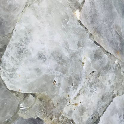 Smoky Grey Agate Organic Edge Side/Coffee Table