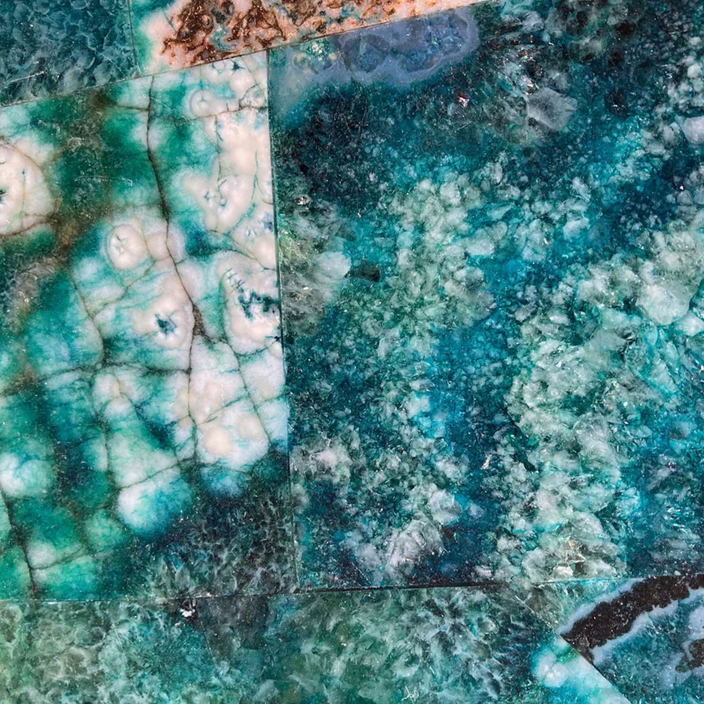 Large Composite Green Agate Cheese Platter/Tray/Personalised Momentos/Sign Boards 10"x15"