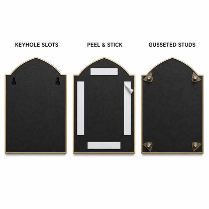 Personalized House Number Plaque | Custom Brass Address Sign
