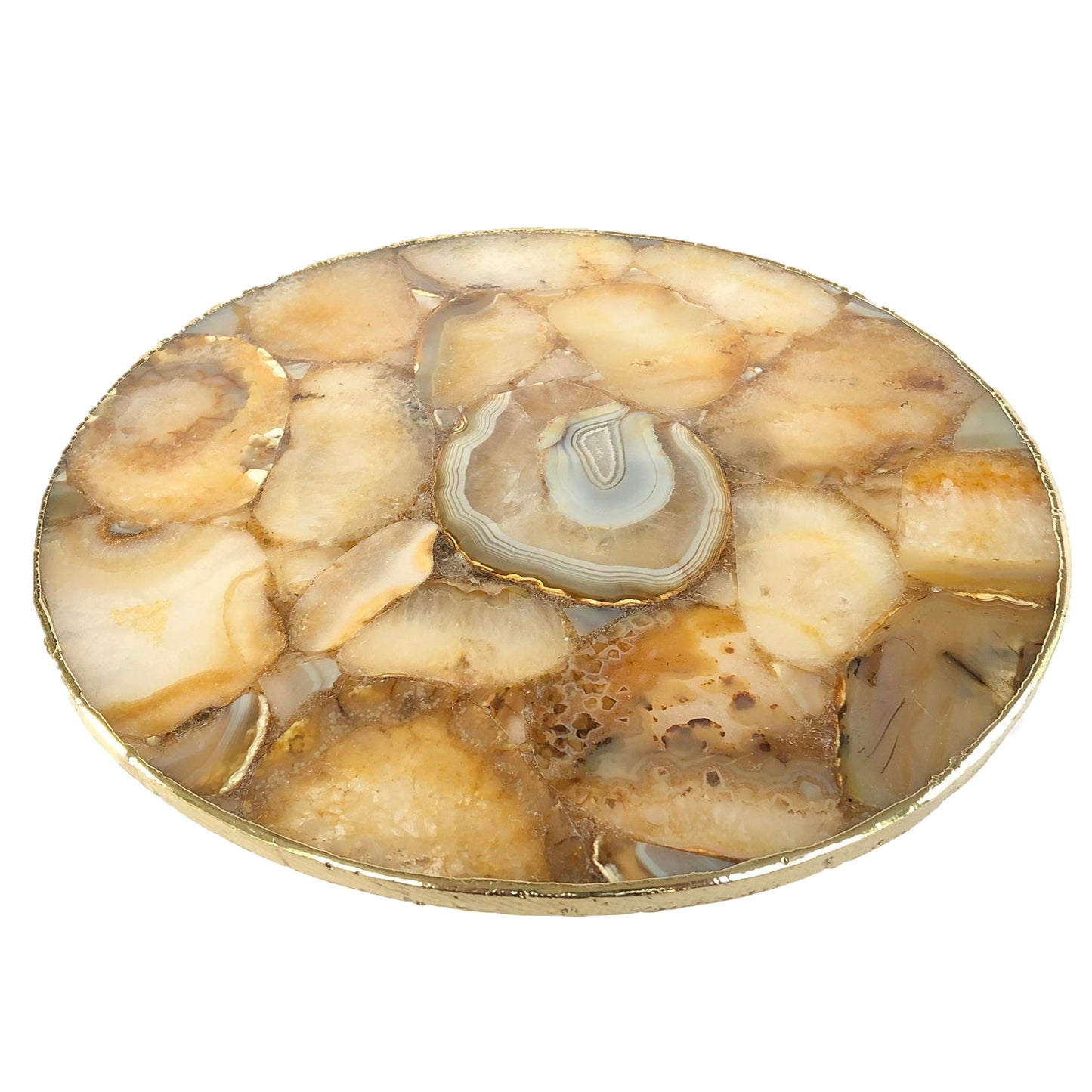 Golden Brown LazySusan | Countertop | Turntable | Centrepiece |