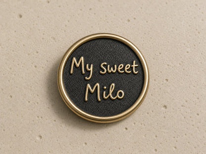 Custom Cat Paw Memorial Plaque, Antique Brass Keepsake, Personalised Cat Paw Print Ornament