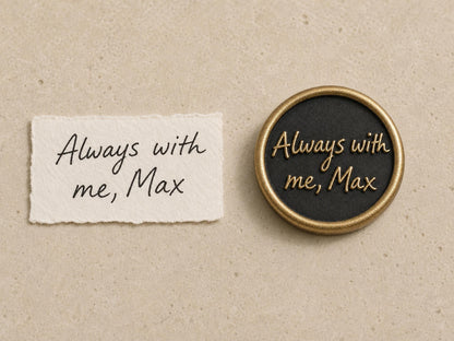 Custom Pet Nose Memorial Plaque, Antique Brass Keepsake, Personalised Dog/Cat Ornament
