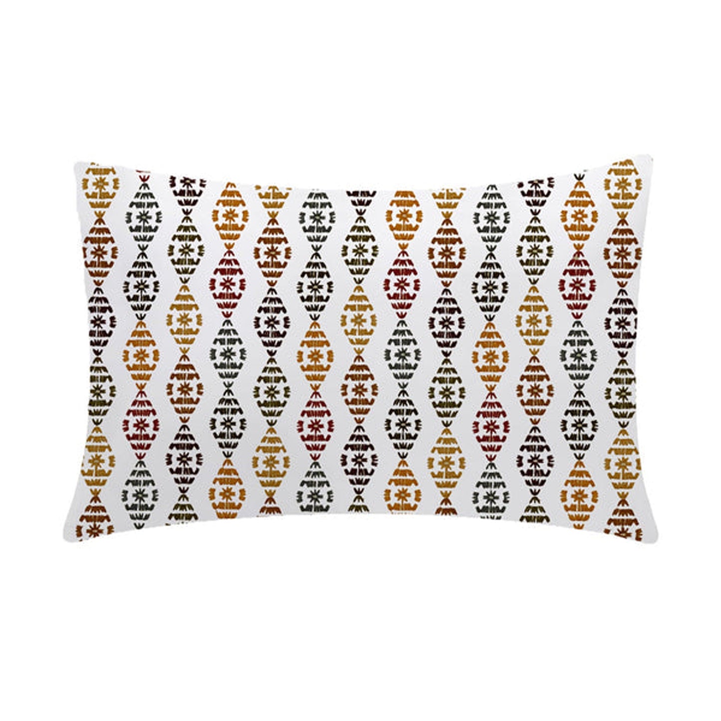 Amalthea  - Set of 4 Pieces | Cotton Linen Fabric | Crewel Embroidered | Pillow/Cushion Cover Set | With or Without Insert