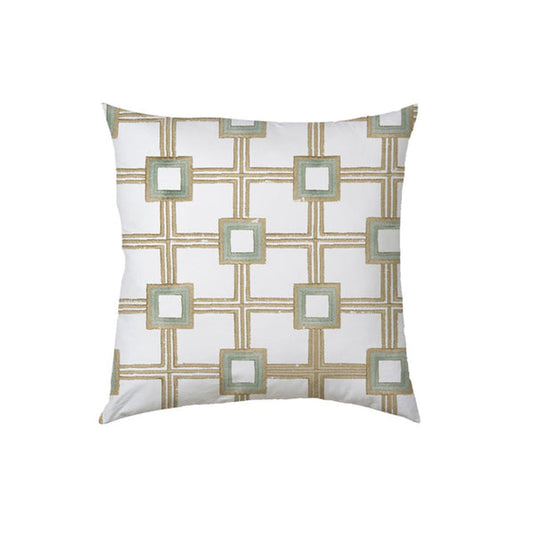 Amaris  - Set of 4 Pieces | Cotton Linen Fabric | Crewel Embroidered | Pillow/Cushion Cover Set | With or Without Insert