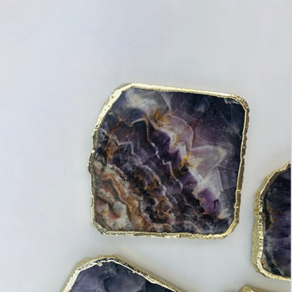 Amethyst - Set of 4 Large Coasters/Personalised Momentos