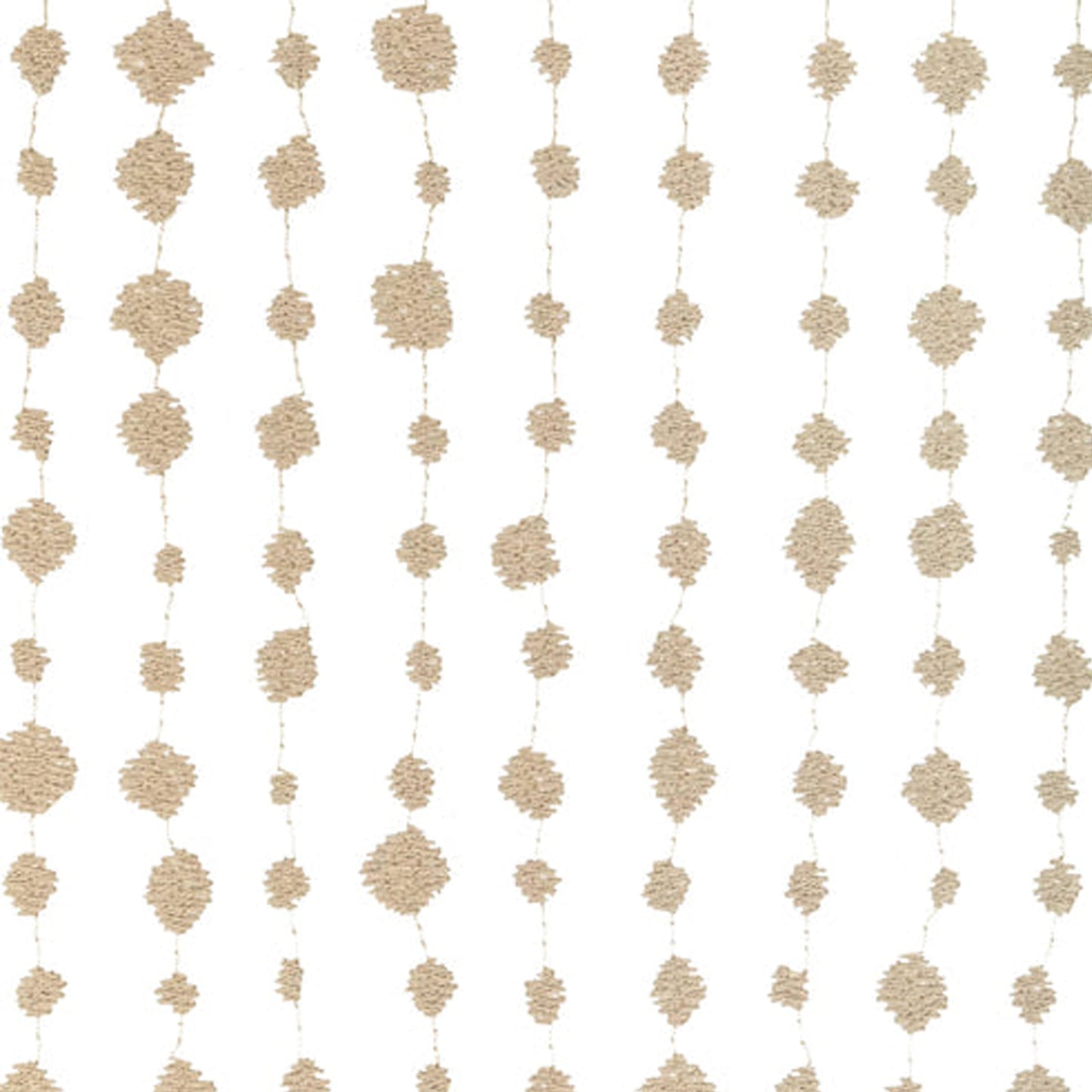 Aveline - Set of 2 Panels Crewel Embroidered Curtains | Linen Cotton Mix | Fully Embroidered | Lined
