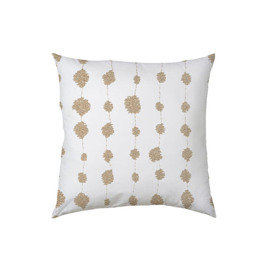 Aveline  - Set of 4 Pieces | Cotton Linen Fabric | Crewel Embroidered | Pillow/Cushion Cover Set | With or Without Insert