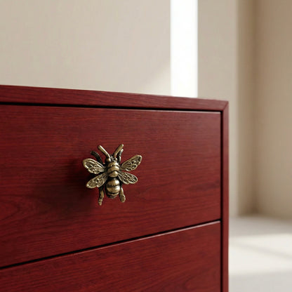 Antique Brass Bumble Bee Drawer Knobs