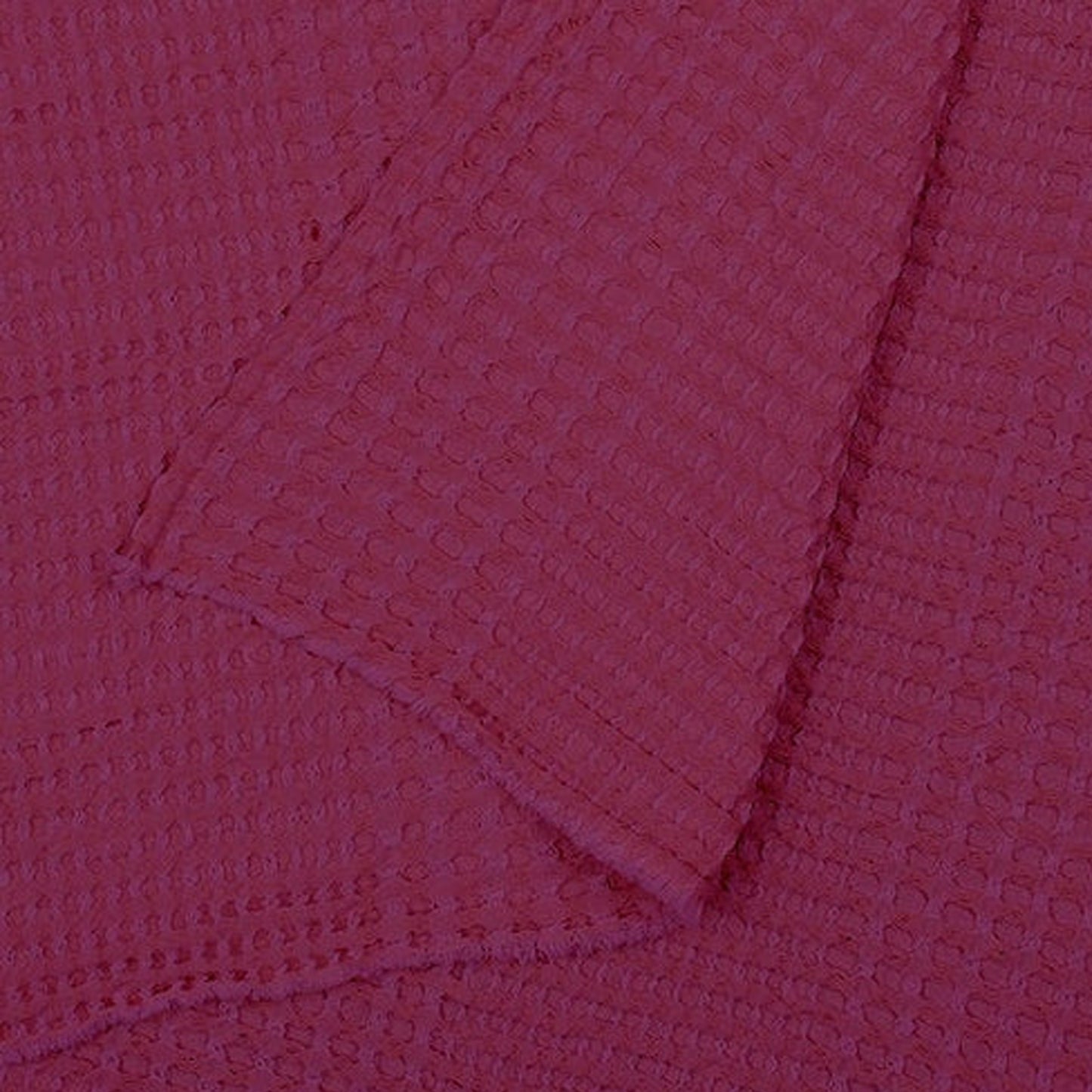 Pure Linen - Waffle Weave Throw Blanket