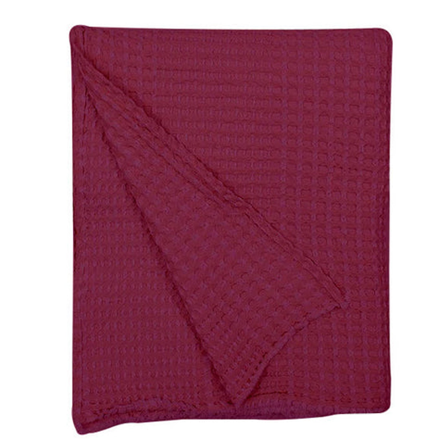 Pure Linen - Waffle Weave Throw Blanket
