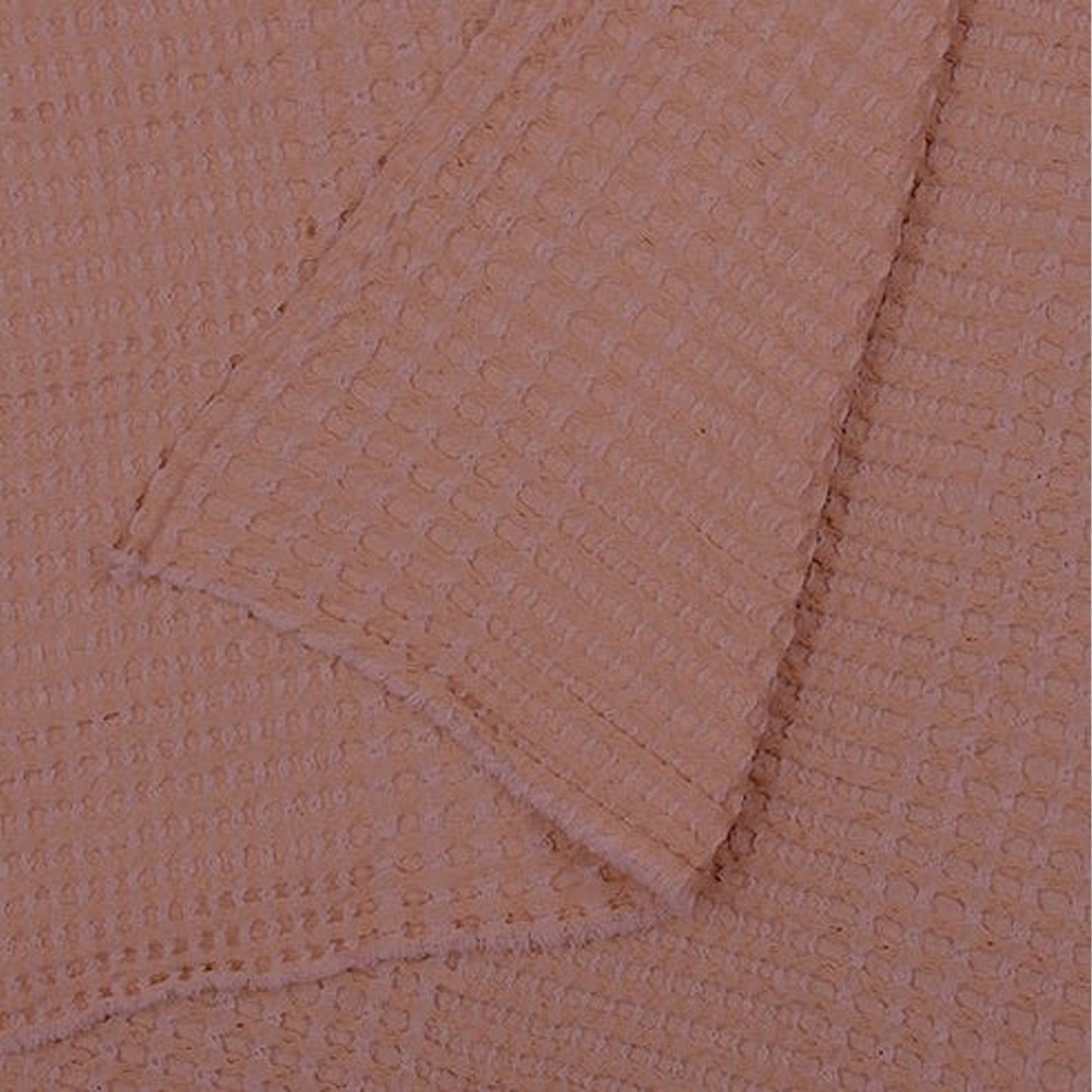 Pure Linen - Waffle Weave Throw Blanket