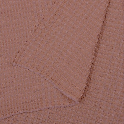 Pure Linen - Waffle Weave Throw Blanket