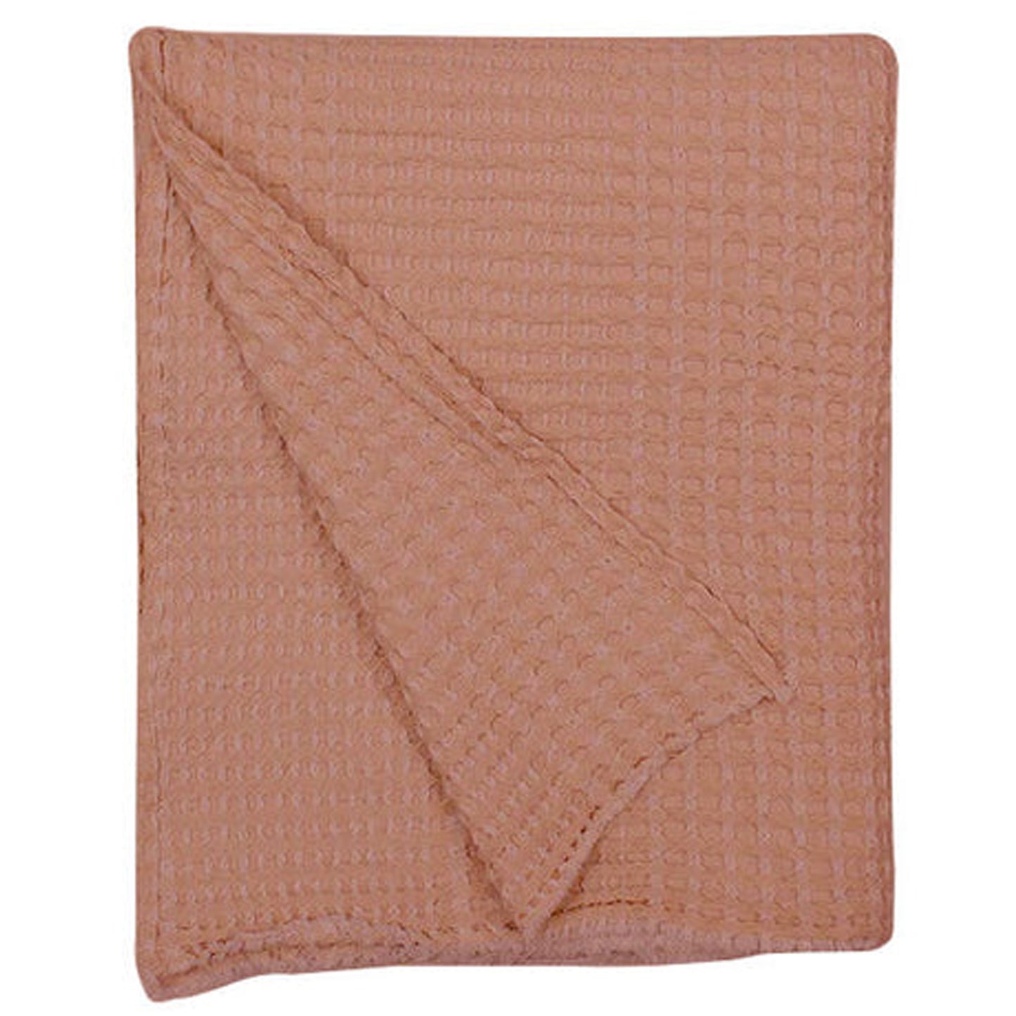 Pure Linen - Waffle Weave Throw Blanket