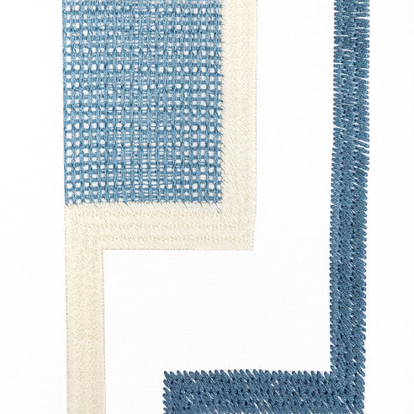 Elowen - Set of 2 Panels Crewel Embroidered Curtains | Linen Cotton Mix | Fully Embroidered | Lined