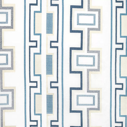 Elowen - Set of 2 Panels Crewel Embroidered Curtains | Linen Cotton Mix | Fully Embroidered | Lined