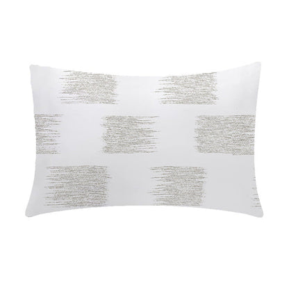 Isabeau  - Set of 4 Pieces | Cotton Linen Fabric | Crewel Embroidered | Pillow/Cushion Cover Set | With or Without Insert