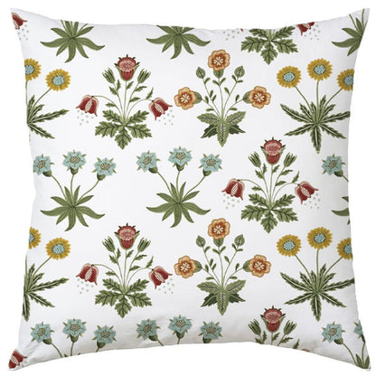 Jolie  - Set of 4 Pieces | Cotton Linen Fabric | Crewel Embroidered | Pillow/Cushion Cover Set | With or Without Insert