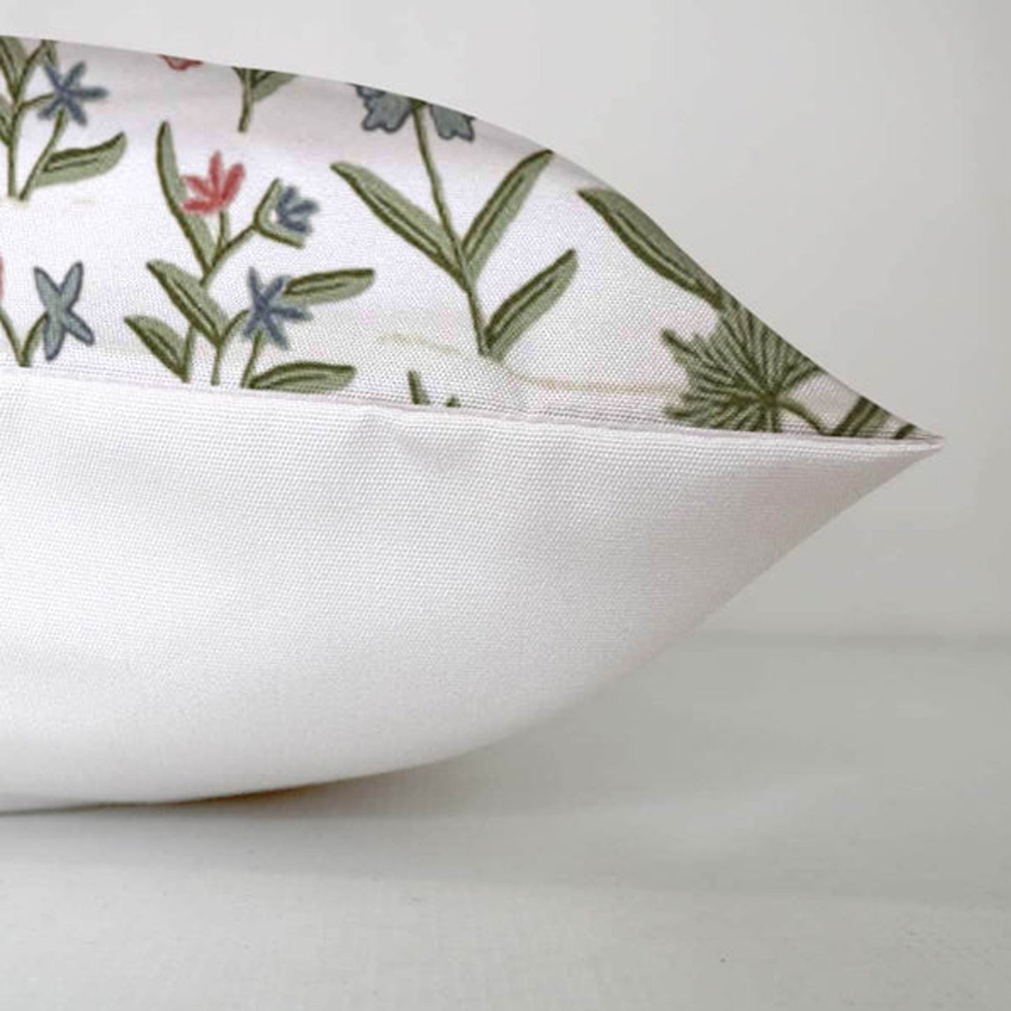 Joy - Set of 4 Pieces | Cotton Linen Fabric | Crewel Embroidered | Pillow/Cushion Cover Set | With or Without Insert