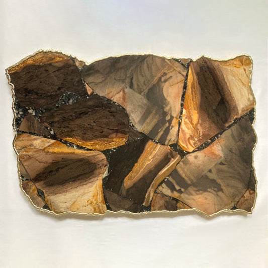 Large Brown Agate Cheese Platter/Tray/Personalised Momentos/Sign Boards 10"x15"