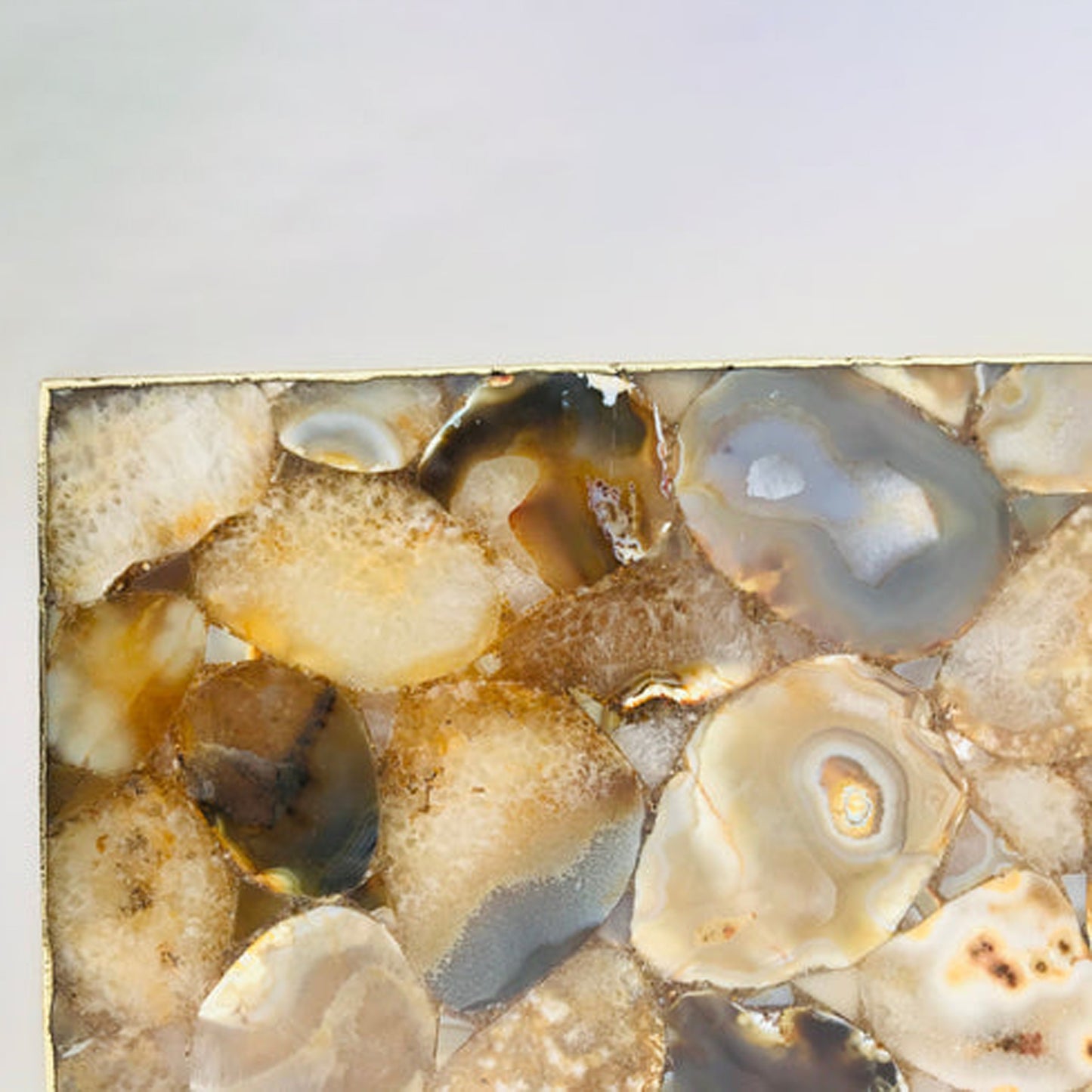 Large Brown Agate Cheese Platter/Tray/Personalised Momentos/Sign Boards
