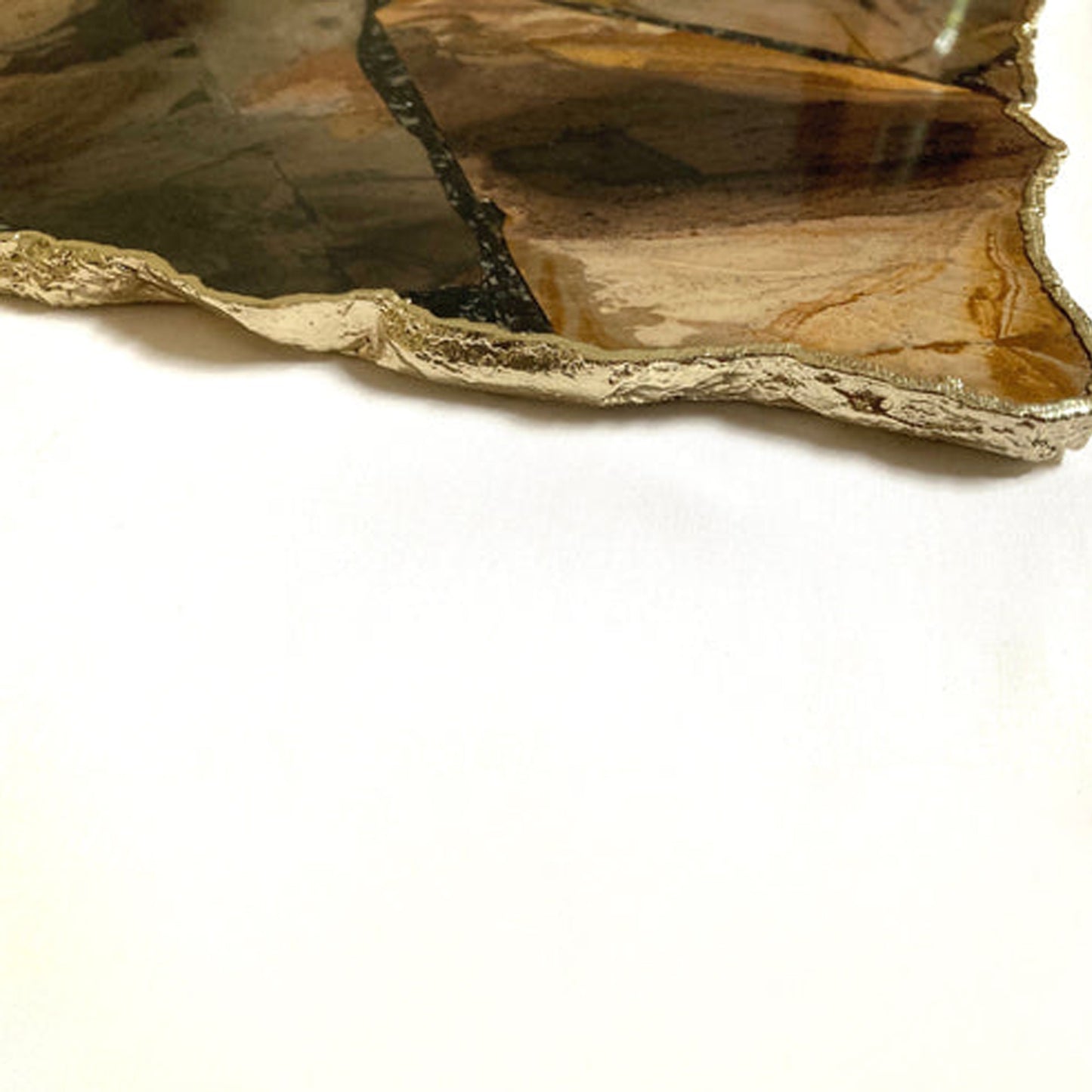 Large Brown Agate Cheese Platter/Tray/Personalised Momentos/Sign Boards 10"x15"