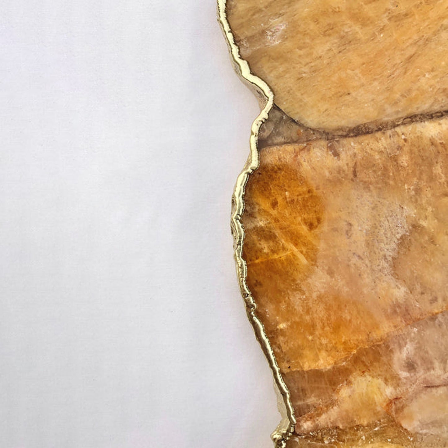 Large Golden Brown Agate Cheese Platter/Tray/Personalised Momentos/Sign Boards 10"x15"