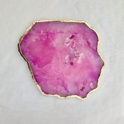 Large Pink Agate Cheese Platter/Tray/Personalised Momentos/Sign Boards