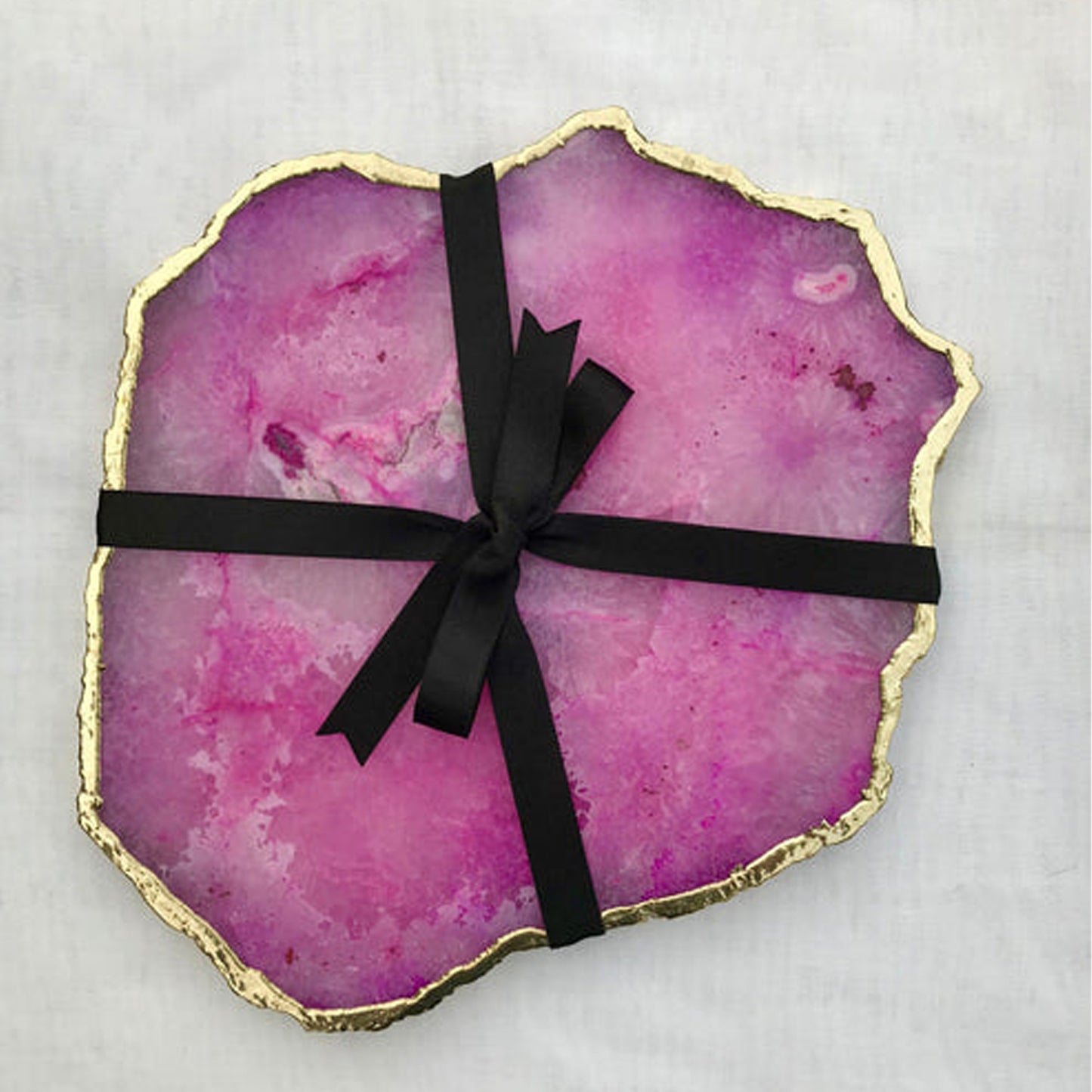 Large Pink Agate Cheese Platter/Tray/Personalised Momentos/Sign Boards