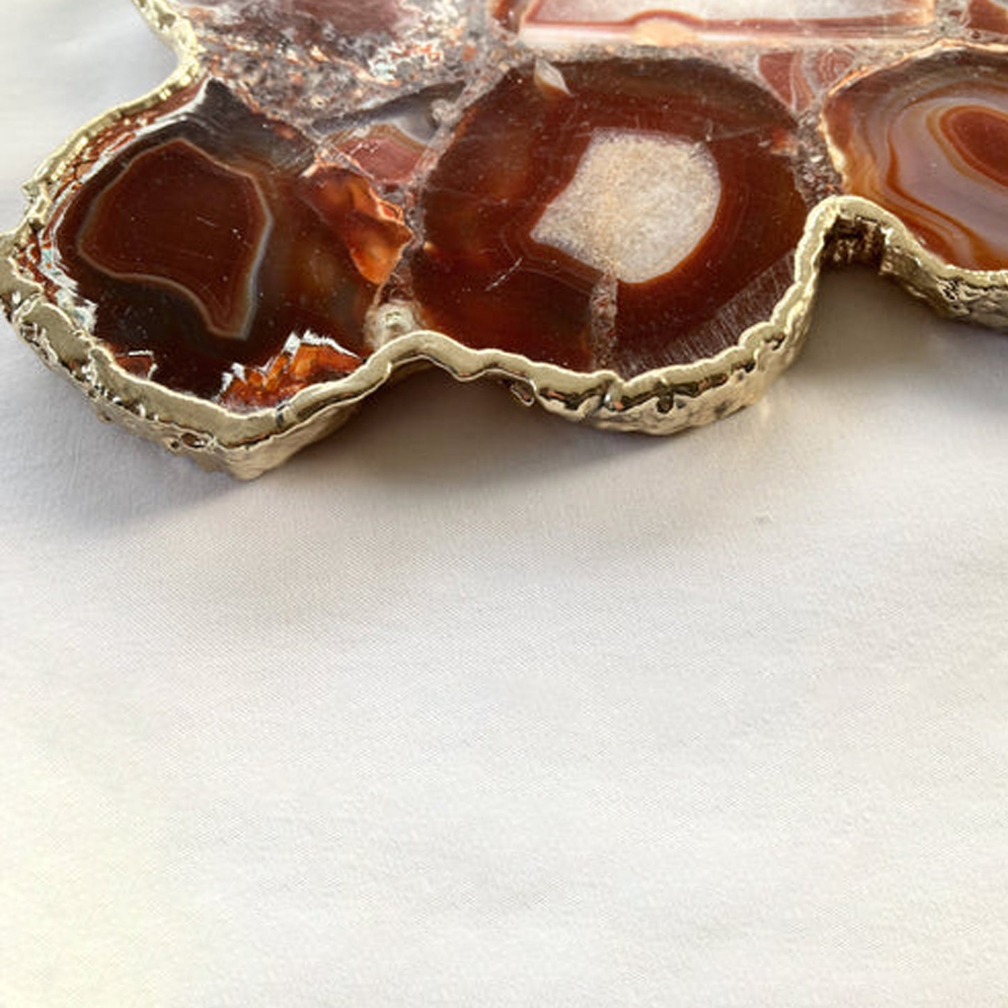 Large Red Agate Cheese Platter/Tray/Personalised Momentos/Sign Boards 10"x15"