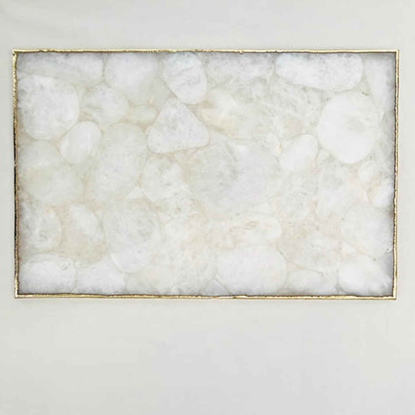 Large White Crystal Agate Cheese Platter/Tray/Personalised Momentos/Sign Boards