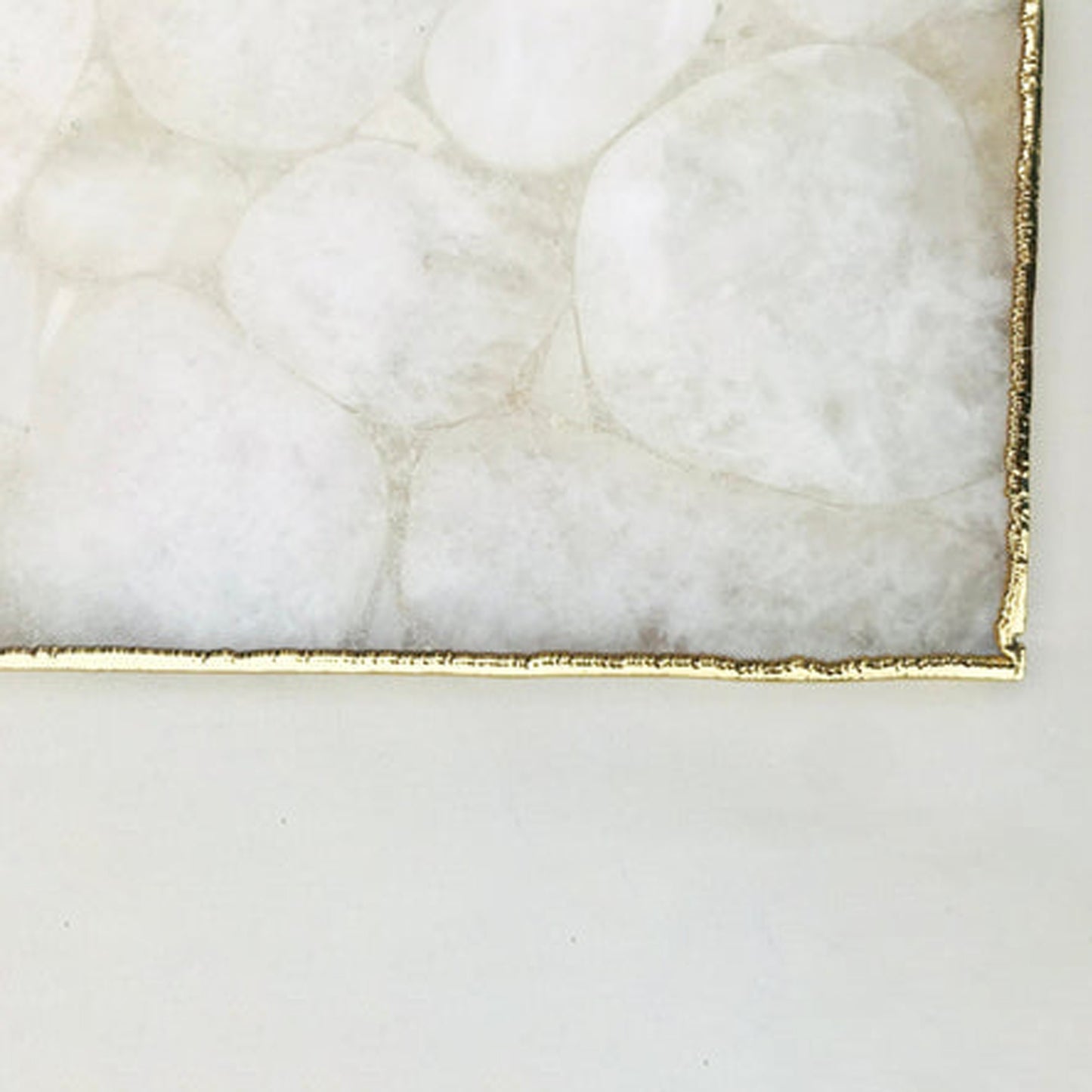 Large White Crystal Agate Cheese Platter/Tray/Personalised Momentos/Sign Boards