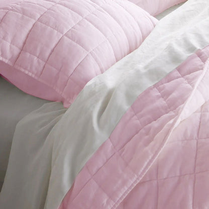 Box stitch - Pure Cotton Sateen Quilt Sets