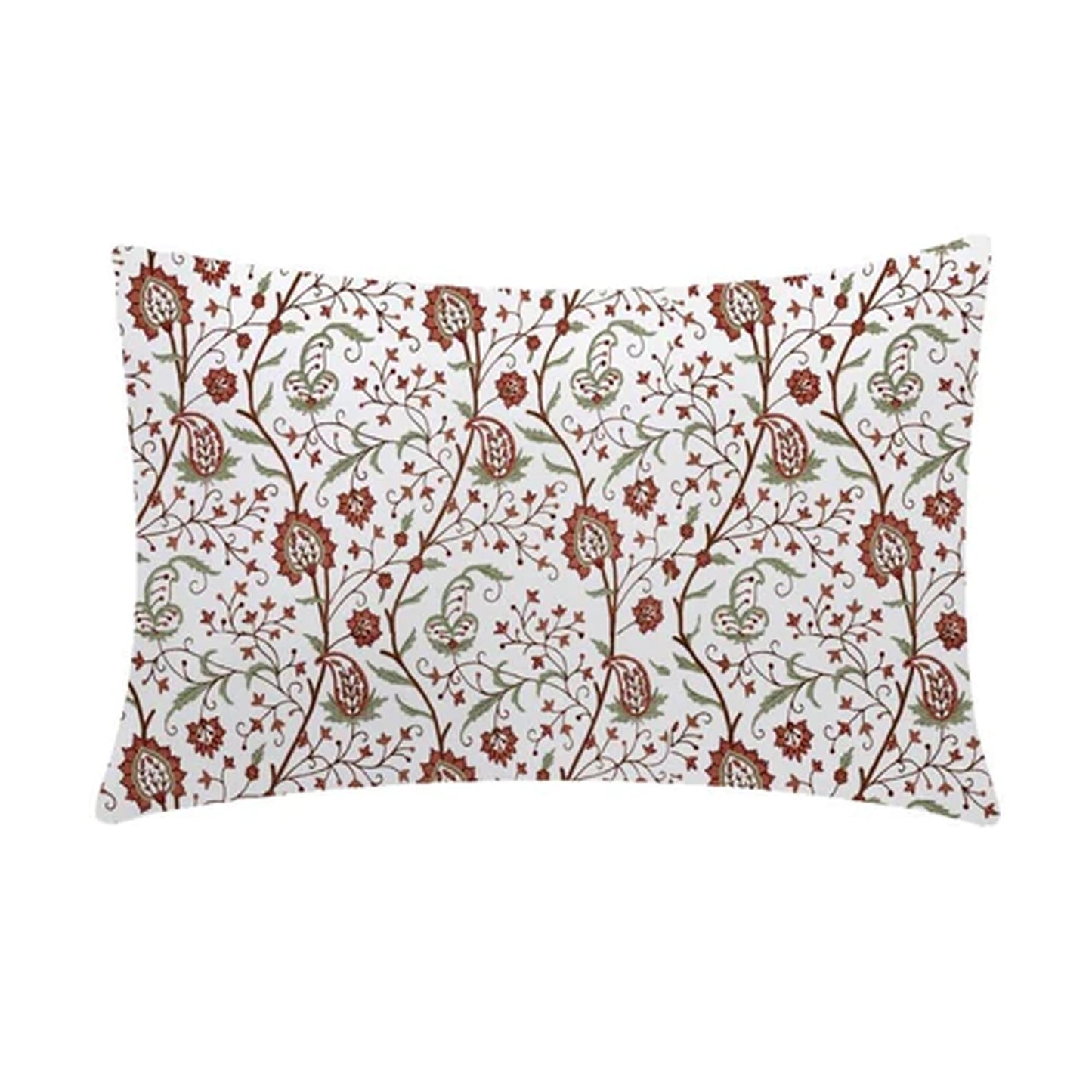 Maria  - Set of 4 Pieces | Cotton Linen Fabric | Crewel Embroidered | Pillow/Cushion Cover Set | With or Without Insert