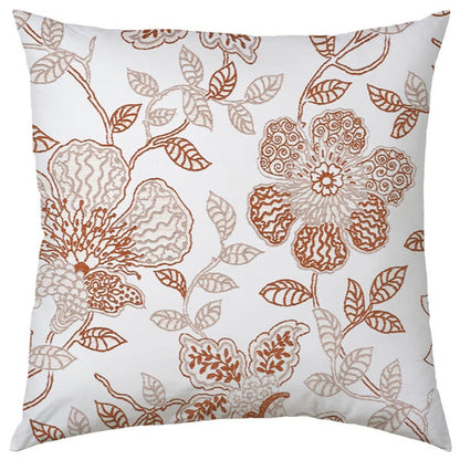 Mira  - Set of 4 Pieces | Cotton Linen Fabric | Crewel Embroidered | Pillow/Cushion Cover Set | With or Without Insert