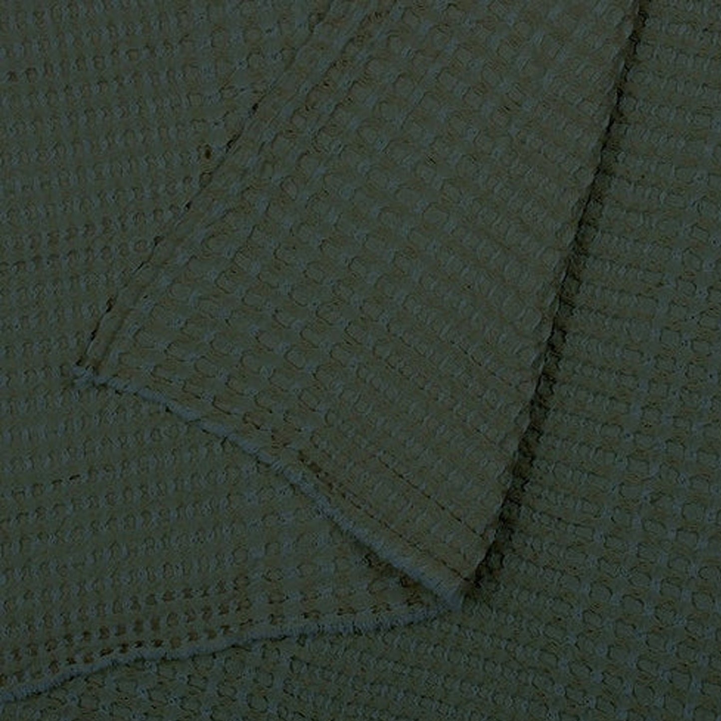 Pure Linen - Waffle Weave Throw Blanket