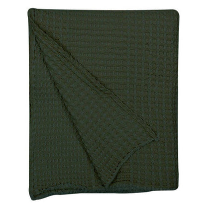 Pure Linen - Waffle Weave Throw Blanket