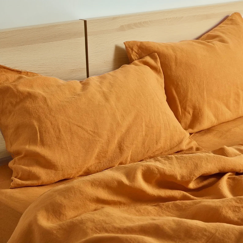 Linen Cotton Duvet Cover Sets