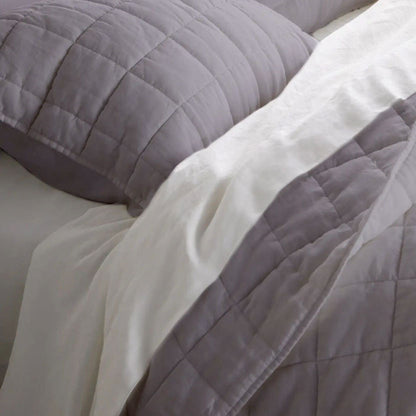 Box stitch - Pure Cotton Sateen Quilt Sets