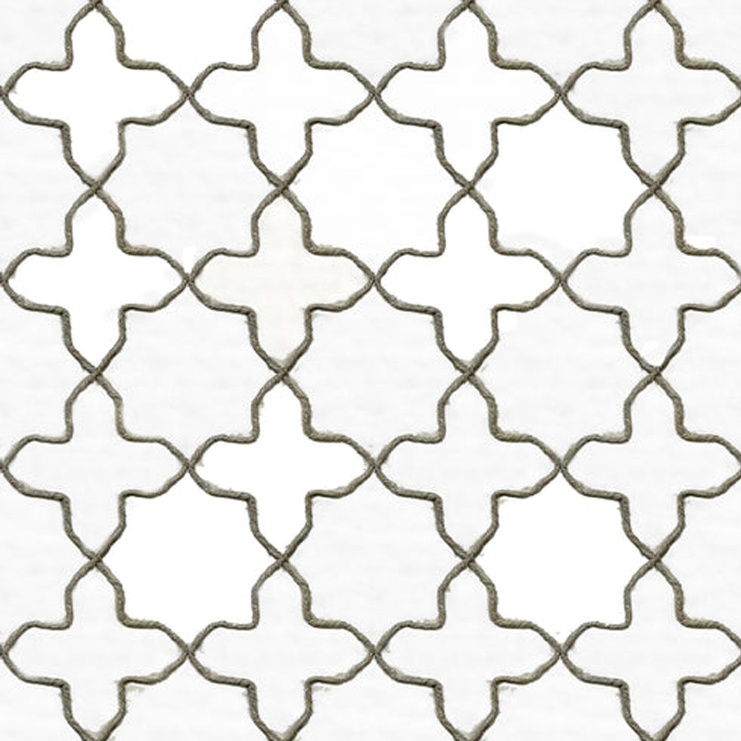 Ondine - Set of 2 Panels Crewel Embroidered Curtains | Linen Cotton Mix | Fully Embroidered | Lined