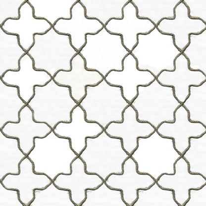 Ondine - Set of 2 Panels Crewel Embroidered Curtains | Linen Cotton Mix | Fully Embroidered | Lined