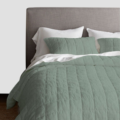 Box stitch - Pure Cotton Sateen Quilt Sets