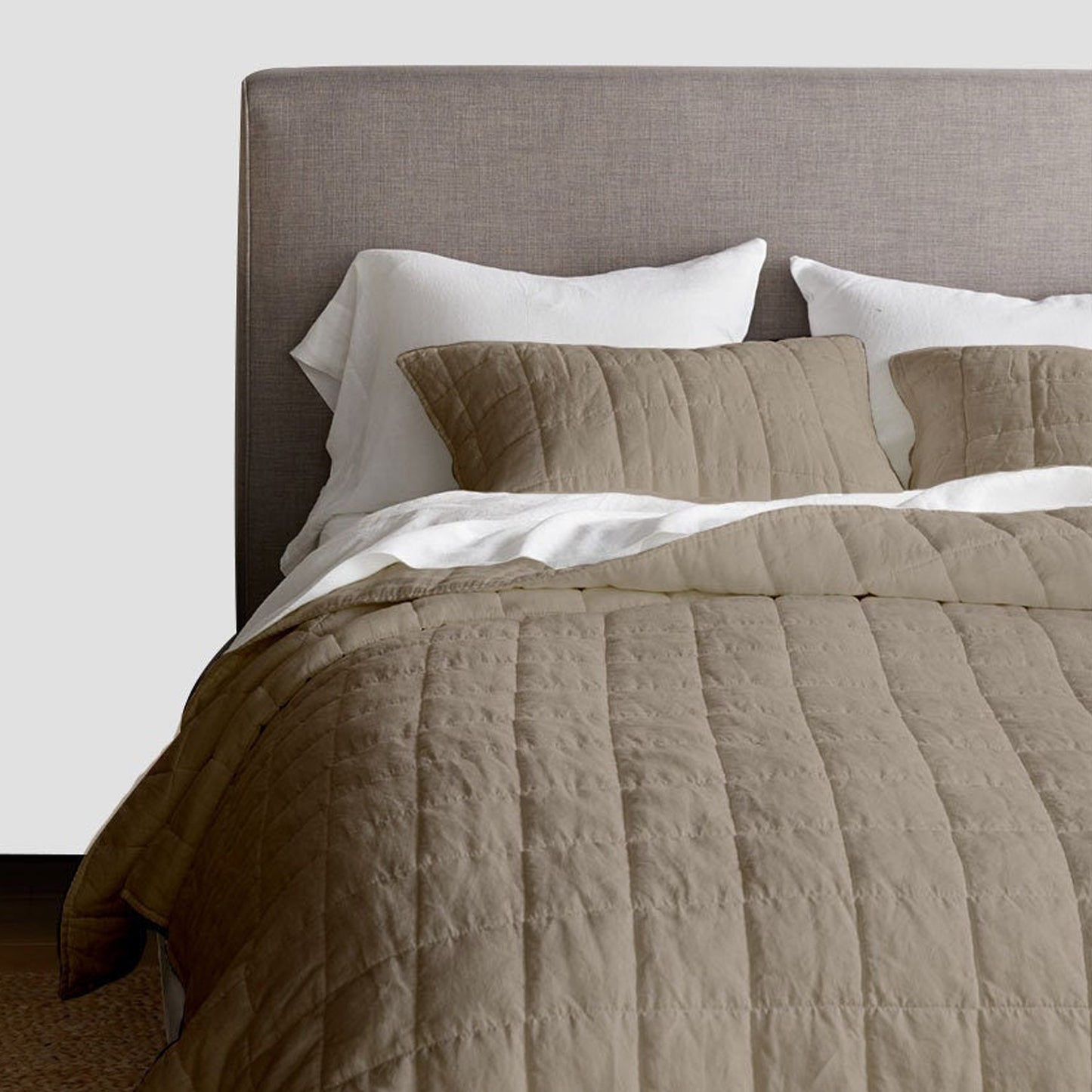 Box stitch - Pure Cotton Sateen Quilt Sets
