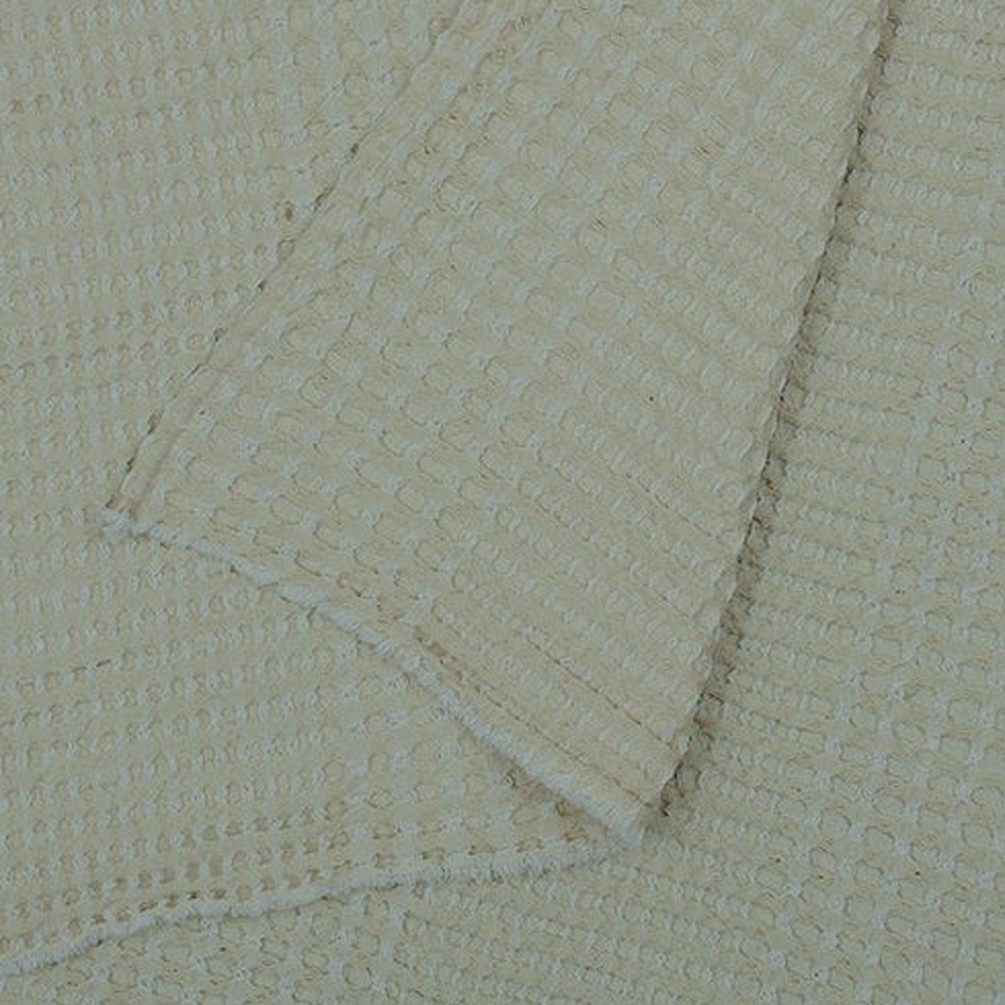 Pure Linen - Waffle Weave Throw Blanket