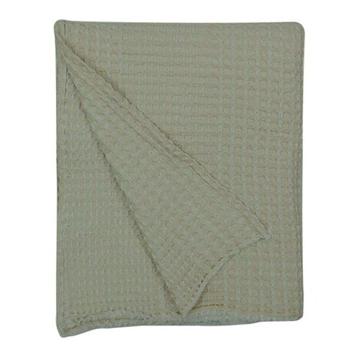 Pure Linen - Waffle Weave Throw Blanket