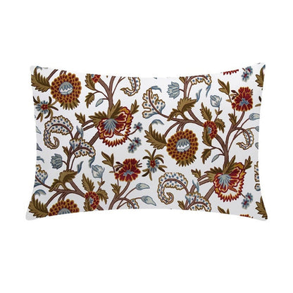 Savannah  - Set of 4 Pieces | Cotton Linen Fabric | Crewel Embroidered | Pillow/Cushion Cover Set | With or Without Insert
