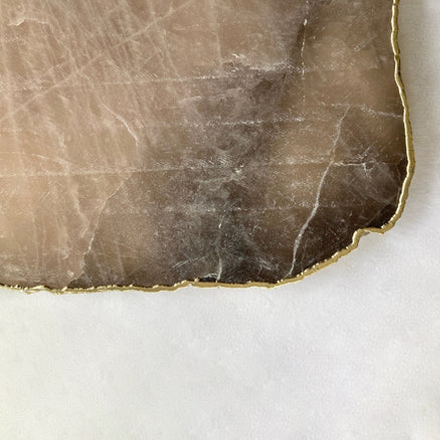 Smoky Grey Quartz Agate Cheese Platter/Tray/Personalised Momentos/Sign Boards