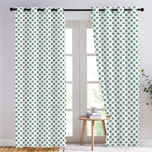 Sylvana - Set of 2 Panels Crewel Embroidered Curtains | Linen Cotton Mix | Fully Embroidered | Lined