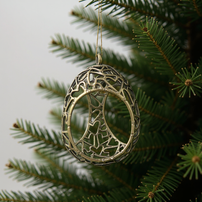 Antique Gold Christmas Ornaments – Vintage Holiday Baubles (Set 1)
